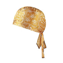 Load image into Gallery viewer, Paisley patterned head wrap on a white background scarf, scarf, bold winter accessories, headwrap, Adore Her Sole accessories, statement head scarf women