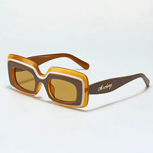 Load image into Gallery viewer, statement sunglasses, retro shield sunglasses, fall fashion accessories, black sunnies, bold eyewear, Adore Her Sole sunglasses, oversized sunglasses women