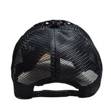 Load image into Gallery viewer, Black Sequins trucker hat for women