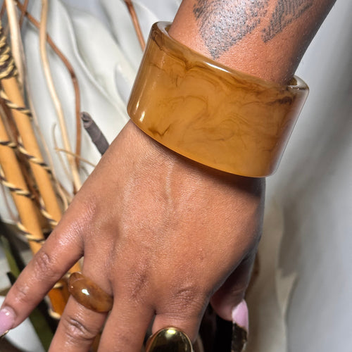 chunky bangle bracelet
acrylic fashion bracelet
bold bangles
resin bangles for women
stackable statement bracelets
brown bangle
 bangle
fashion jewelry bold edit
arm candy accessories
Adore Her Sole jewelry
