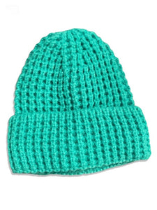 Green knitted Beanie