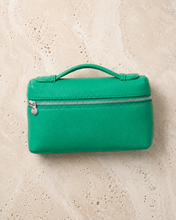 Load image into Gallery viewer, Structured green In My Bag handbag with top handle and detachable shoulder strap from Adore Her Sole.

