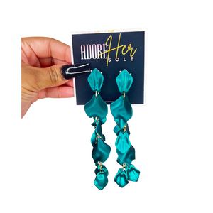 Love Petals Drop Earrings