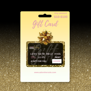 Her Sole Gift Certificate-Adore Her Sole