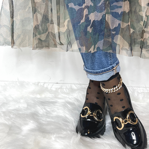 Miss. Polka Dot Sheer Socks