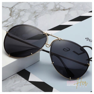 Oversized Celeb Shades-Adore Her Sole