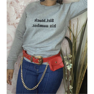 She’s Extra Quilted Belt with side pouch-Adore Her Sole
