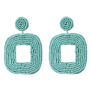 Miss. Tropics Beaded Earrings