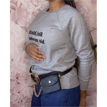 Load image into Gallery viewer, She’s Extra Quilted Belt with side pouch-Adore Her Sole
