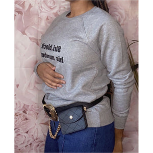 She’s Extra Quilted Belt with side pouch-Adore Her Sole