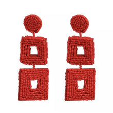 Load image into Gallery viewer, Miss. Tropics Beaded Earrings
