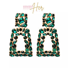 Load image into Gallery viewer, Her Milan Color Stone Earrings-Adore Her Sole
