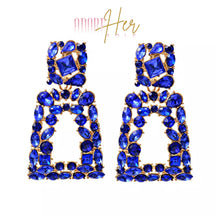 Load image into Gallery viewer, Her Milan Color Stone Earrings-Adore Her Sole
