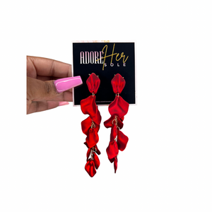 Love Petals Drop Earrings