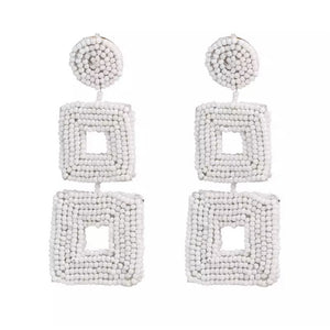 Miss. Tropics Beaded Earrings