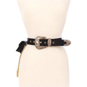 She’s Extra Quilted Belt with side pouch-Adore Her Sole
